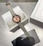 Cartier Fisheye Glass 33MM in Diamter Quartz Precise Cowhide Leather Bracelet Watch